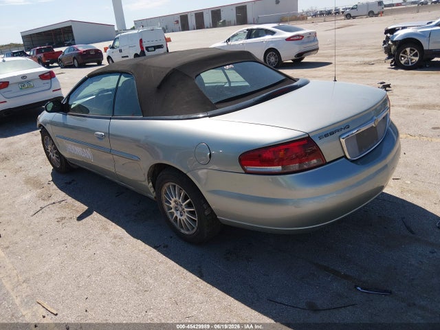 Aukcja sprzedaży 2006 Chrysler Sebring Touring, vin: 1C3EL55R96N120350, numer aukcji: 45429989