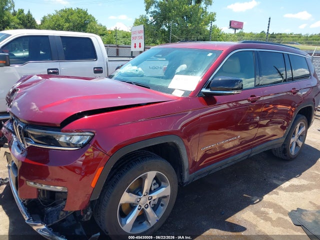 45430009 :رقم المزاد ، 1C4RJKBG8S8639998 vin ، 2025 Jeep Grand Cherokee L Limited 4x4 مزاد بيع