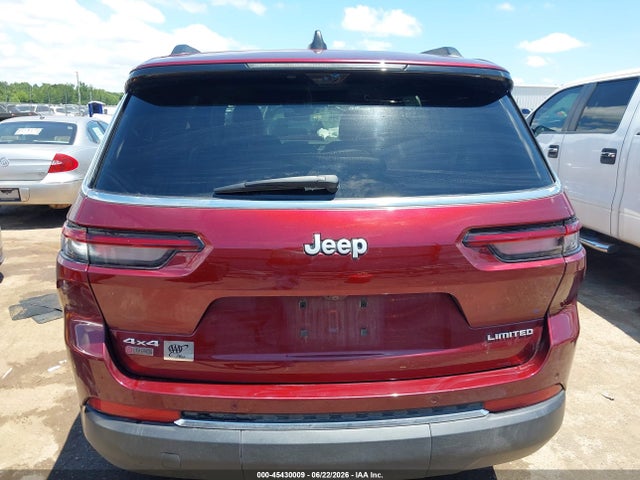 45430009 :رقم المزاد ، 1C4RJKBG8S8639998 vin ، 2025 Jeep Grand Cherokee L Limited 4x4 مزاد بيع
