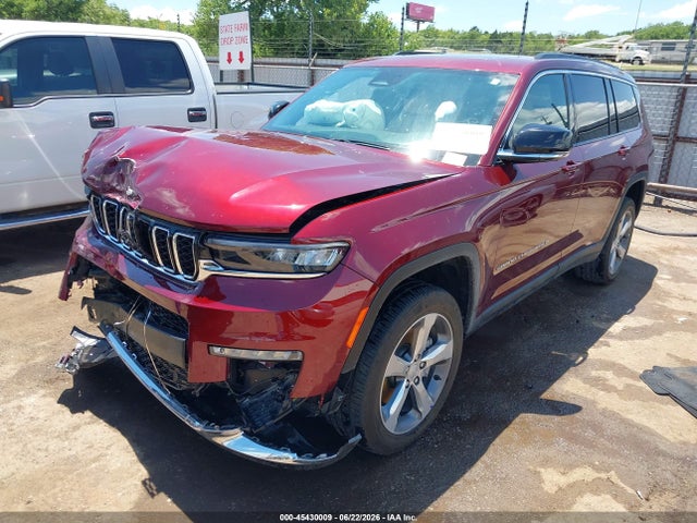 45430009 :رقم المزاد ، 1C4RJKBG8S8639998 vin ، 2025 Jeep Grand Cherokee L Limited 4x4 مزاد بيع