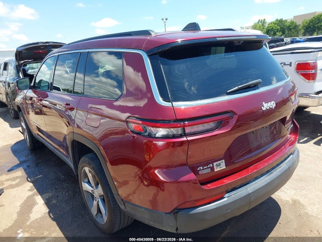 45430009 :رقم المزاد ، 1C4RJKBG8S8639998 vin ، 2025 Jeep Grand Cherokee L Limited 4x4 مزاد بيع