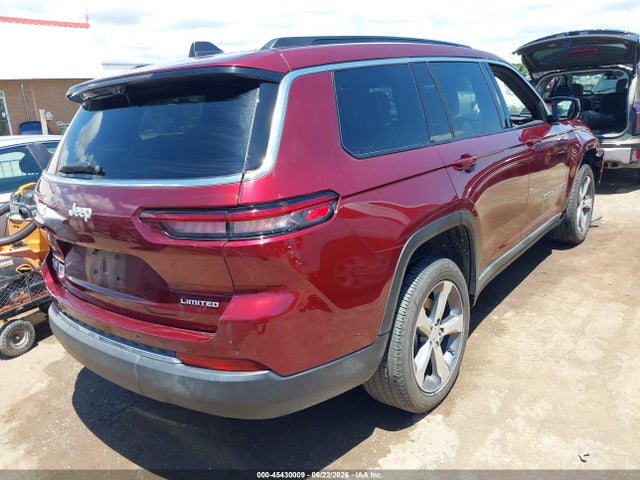 45430009 :رقم المزاد ، 1C4RJKBG8S8639998 vin ، 2025 Jeep Grand Cherokee L Limited 4x4 مزاد بيع