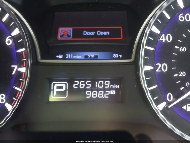 45430066 :رقم المزاد ، 5N1AL0MN6DC305021 vin ، 2013 Infiniti Jx35 مزاد بيع