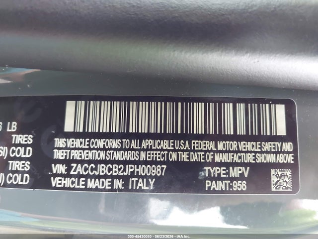 Jeep Renegade Trailhawk 4x4 2018 ZACCJBCB2JPH00987 Image 9