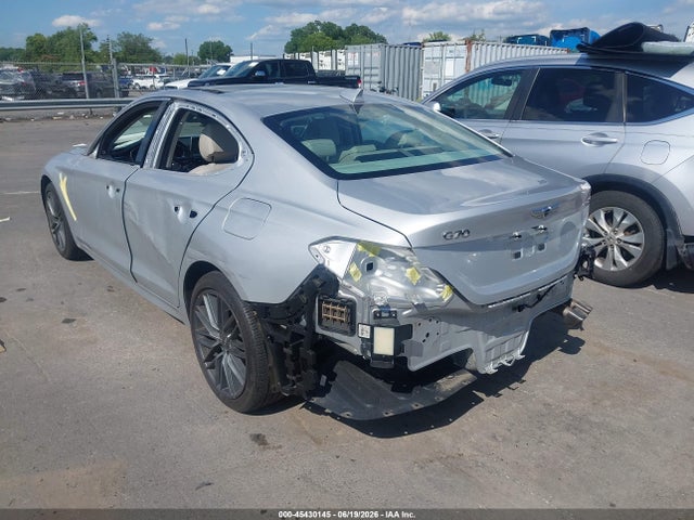 Продажа на аукционе авто 2019 Genesis G70 2.0t Advanced, vin: KMTG44LA2KU025137, номер лота: 45430145
