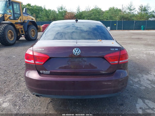 Aukcja sprzedaży 2014 Volkswagen Passat 2.0l Tdi Se, vin: 1VWBN7A34EC099632, numer aukcji: 45430158