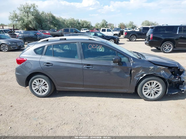 Продаж на аукціоні авто 2018 Subaru Impreza 2.0i Premium, vin: 4S3GTAB61J3717682, номер лоту: 45430227
