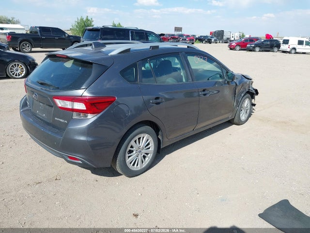 Продаж на аукціоні авто 2018 Subaru Impreza 2.0i Premium, vin: 4S3GTAB61J3717682, номер лоту: 45430227