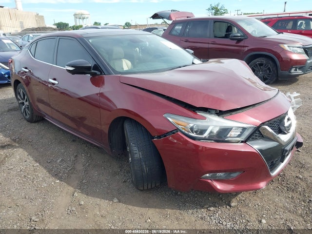 45430238 :رقم المزاد ، 1N4AA6AP2GC421054 vin ، 2016 Nissan Maxima 3.5 Platinum مزاد بيع