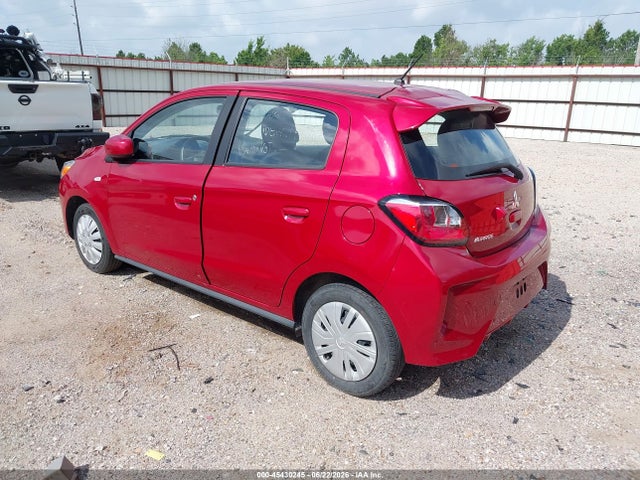 2024 Mitsubishi Mirage Es/le მანქანა იყიდება აუქციონზე, vin: ML32AUHJ5RH013273, აუქციონის ნომერი: 45430245