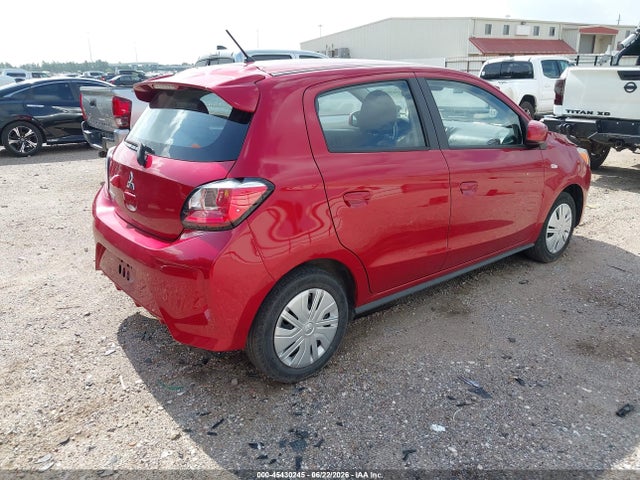 2024 Mitsubishi Mirage Es/le მანქანა იყიდება აუქციონზე, vin: ML32AUHJ5RH013273, აუქციონის ნომერი: 45430245
