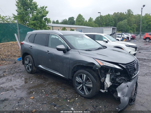2021 Nissan Rogue Sl Intelligent Awd მანქანა იყიდება აუქციონზე, vin: JN8AT3CB1MW200290, აუქციონის ნომერი: 45430259