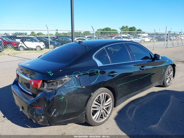 Продаж на аукціоні авто 2014 Infiniti Q50 Premium, vin: JN1BV7AR6EM703038, номер лоту: 45430268
