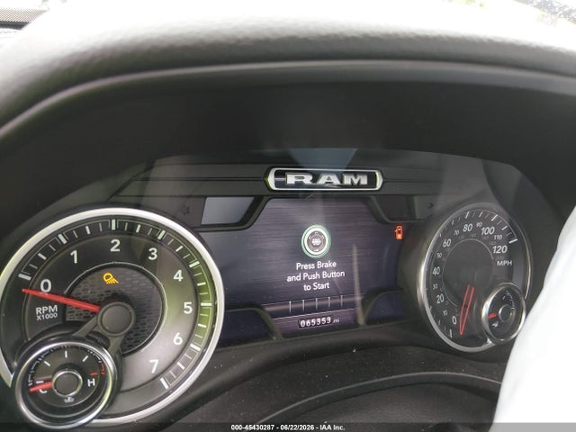 45430287 :رقم المزاد ، 1C6SRFFT3LN200338 vin ، 2020 Ram 1500 Big Horn  4x4 5'7 Box مزاد بيع