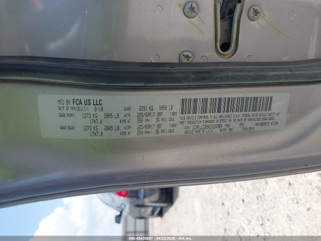 Aukcja sprzedaży 2019 Jeep Cherokee Latitude Fwd, vin: 1C4PJLCB5KD220384, numer aukcji: 45430507