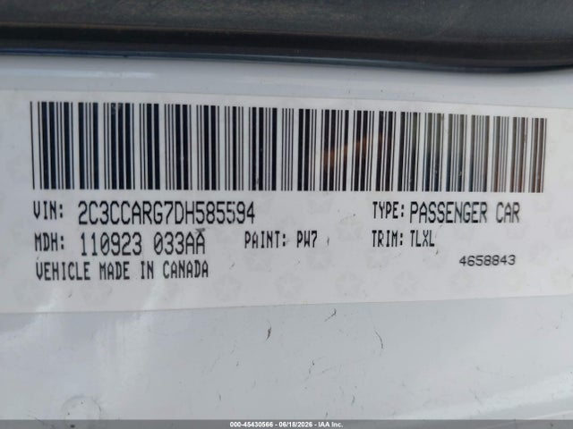 Продаж на аукціоні авто 2013 Chrysler 300 Motown, vin: 2C3CCARG7DH585594, номер лоту: 45430566