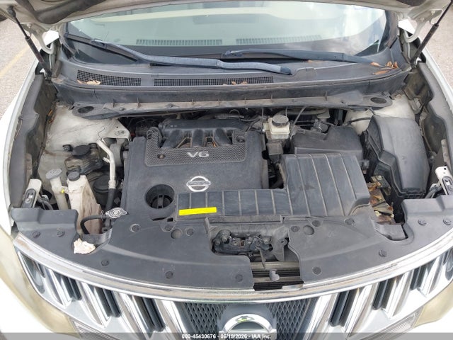 2009 Nissan Murano Sl მანქანა იყიდება აუქციონზე, vin: JN8AZ18U69W024356, აუქციონის ნომერი: 45430676