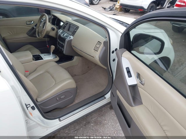 2009 Nissan Murano Sl მანქანა იყიდება აუქციონზე, vin: JN8AZ18U69W024356, აუქციონის ნომერი: 45430676