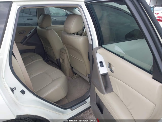 2009 Nissan Murano Sl მანქანა იყიდება აუქციონზე, vin: JN8AZ18U69W024356, აუქციონის ნომერი: 45430676