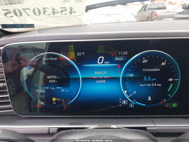 Aukcja sprzedaży 2022 Mercedes-benz Gle 350, vin: 4JGFB4JB9NA731275, numer aukcji: 45430705