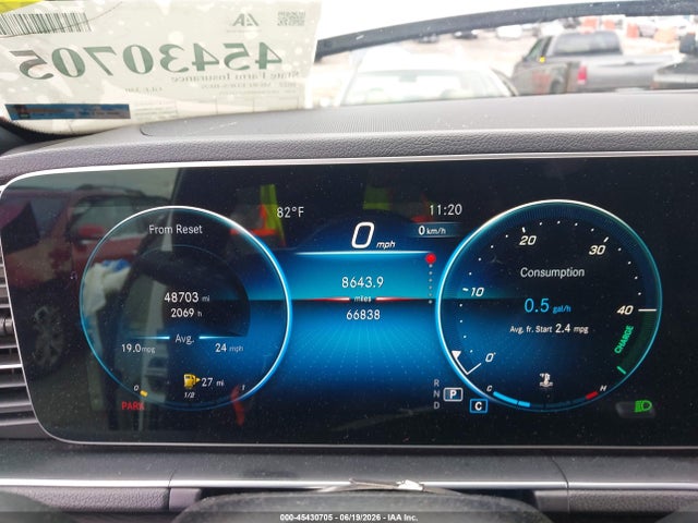 Aukcja sprzedaży 2022 Mercedes-benz Gle 350, vin: 4JGFB4JB9NA731275, numer aukcji: 45430705