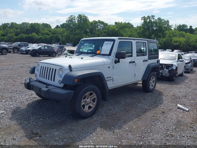 45430764 :رقم المزاد ، 1C4BJWKG5FL652106 vin ، 2015 Jeep Wrangler Unlimited Sport Rhd مزاد بيع