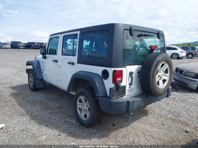 45430764 :رقم المزاد ، 1C4BJWKG5FL652106 vin ، 2015 Jeep Wrangler Unlimited Sport Rhd مزاد بيع