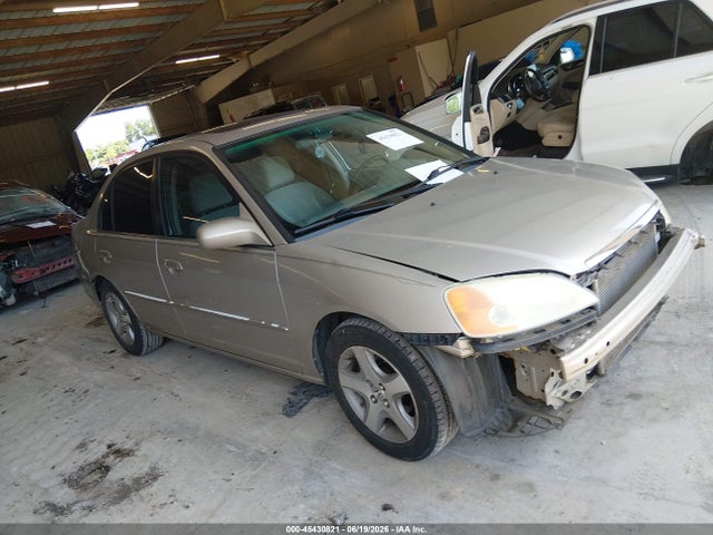 45430821 :رقم المزاد ، 1HGES26751L066965 vin ، 2001 Honda Civic Ex مزاد بيع