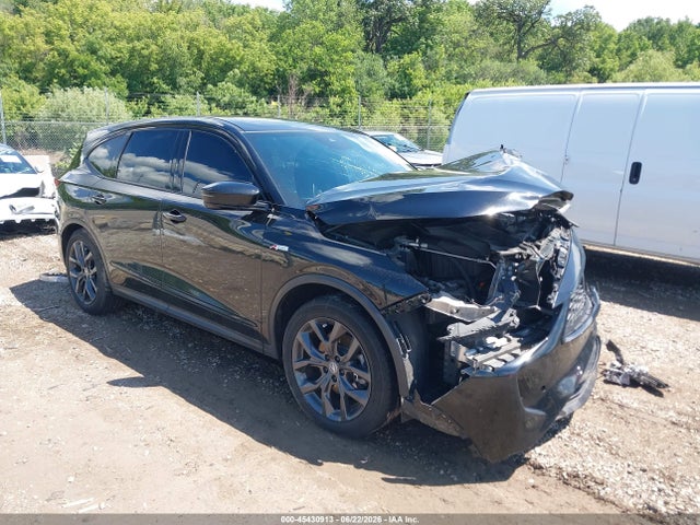 2022 Acura Mdx A-spec Package მანქანა იყიდება აუქციონზე, vin: 5J8YE1H05NL010450, აუქციონის ნომერი: 45430913