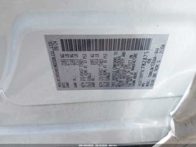 Продаж на аукціоні авто 2025 Nissan Rogue Rock Creek, vin: 5N1BT3BB7SC782875, номер лоту: 45430929