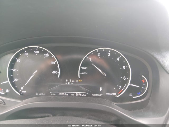 45430981 :رقم المزاد ، 5UXTR7C51KLF29382 vin ، 2019 Bmw X3 Sdrive30i مزاد بيع