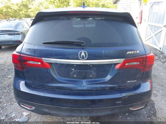 Aukcja sprzedaży 2016 Acura Mdx Technology   Acurawatch Plus Packages/technology Package, vin: 5FRYD4H42GB034361, numer aukcji: 45431008