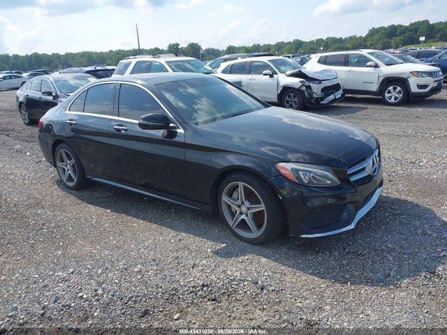 45431030 :رقم المزاد ، 55SWF4KB0GU101886 vin ، 2016 Mercedes-benz C 300 Sport 4matic مزاد بيع