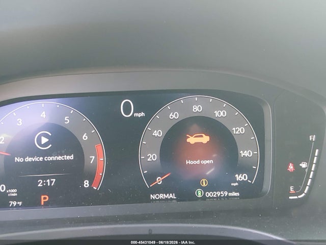 45431049 :رقم المزاد ، 19UDE4H33TA014001 vin ، 2026 Acura Integra A-spec مزاد بيع