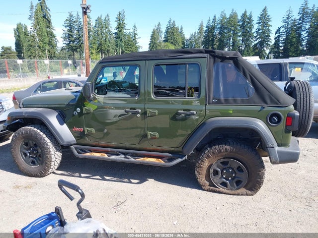 1C4HJXDG4MW514517 Jeep Wrangler Unlimited Sport 4x4