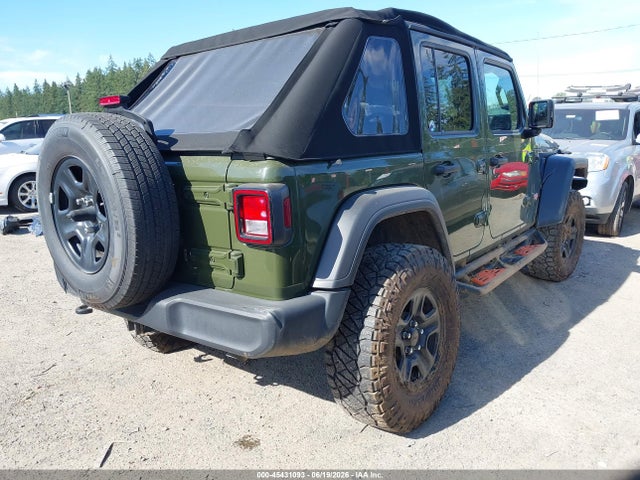 1C4HJXDG4MW514517 Jeep Wrangler Unlimited Sport 4x4