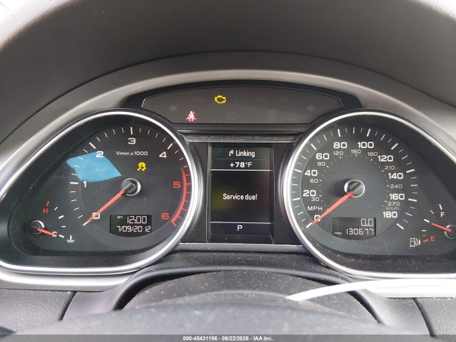 Продаж на аукціоні авто 2013 Audi Q7 3.0 Tdi Premium, vin: WA1LMAFE1DD011589, номер лоту: 45431156