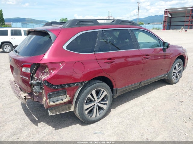 45431186 :رقم المزاد ، 4S4BSANC0J3293356 vin ، 2018 Subaru Outback 2.5i Limited مزاد بيع
