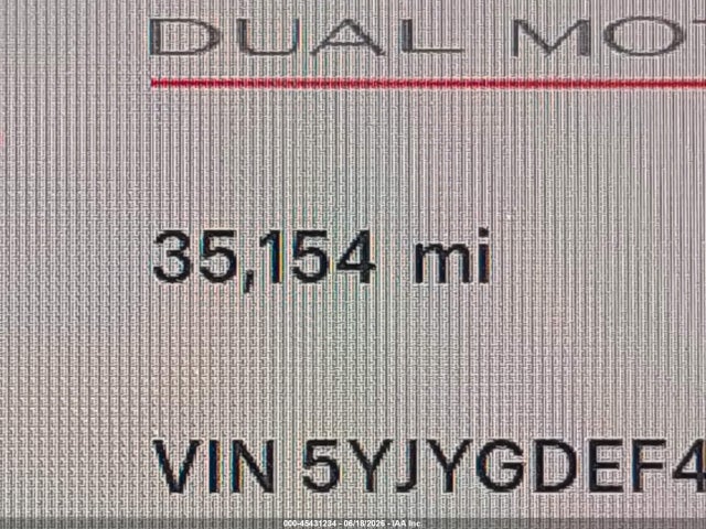 2021 Tesla Model Y Performance Dual Motor All-wheel Drive მანქანა იყიდება აუქციონზე, vin: 5YJYGDEF4MF211647, აუქციონის ნომერი: 45431234
