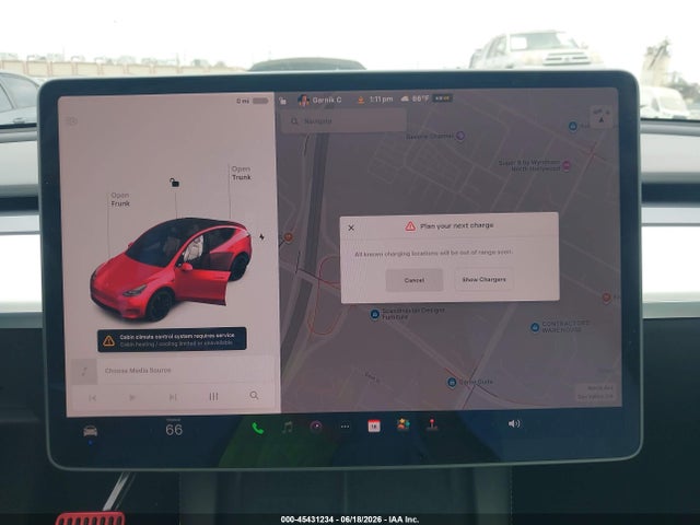 2021 Tesla Model Y Performance Dual Motor All-wheel Drive მანქანა იყიდება აუქციონზე, vin: 5YJYGDEF4MF211647, აუქციონის ნომერი: 45431234