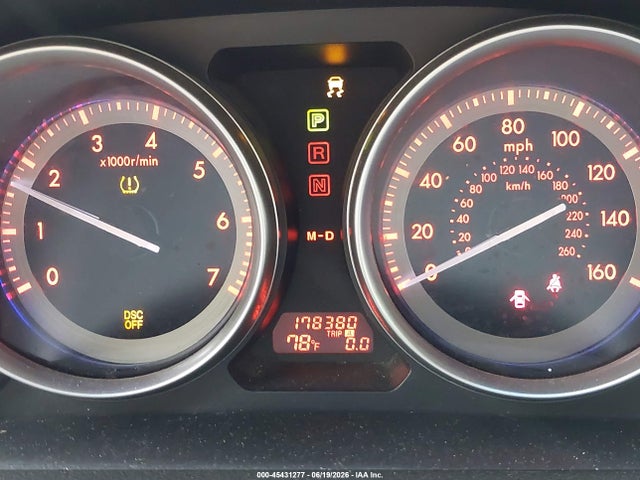 Продаж на аукціоні авто 2009 Mazda Mazda6 I Touring, vin: 1YVHP82A495M39795, номер лоту: 45431277