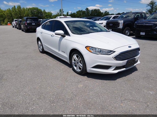 Продаж на аукціоні авто 2018 Ford Fusion Hybrid S, vin: 3FA6P0UU9JR243624, номер лоту: 45431288