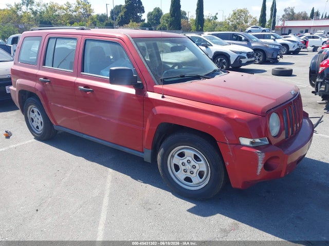 Продаж на аукціоні авто 2008 Jeep Patriot Sport, vin: 1J8FT28W08D706226, номер лоту: 45431302