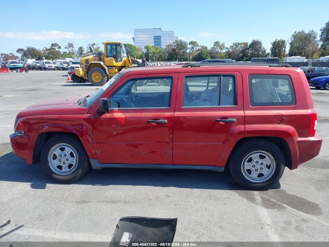 Продаж на аукціоні авто 2008 Jeep Patriot Sport, vin: 1J8FT28W08D706226, номер лоту: 45431302