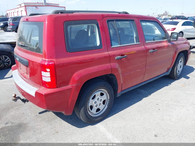 Продаж на аукціоні авто 2008 Jeep Patriot Sport, vin: 1J8FT28W08D706226, номер лоту: 45431302