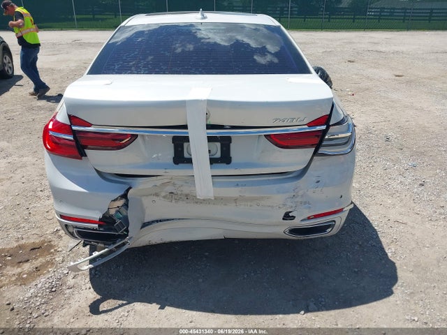45431340 :رقم المزاد ، WBA7E2C55HG740470 vin ، 2017 Bmw 740i مزاد بيع
