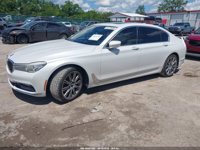 45431340 :رقم المزاد ، WBA7E2C55HG740470 vin ، 2017 Bmw 740i مزاد بيع