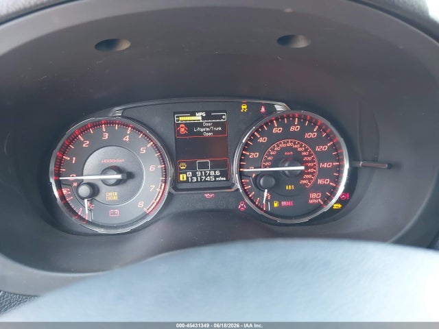 Aukcja sprzedaży 2015 Subaru Wrx, vin: JF1VA1A68F9809848, numer aukcji: 45431349