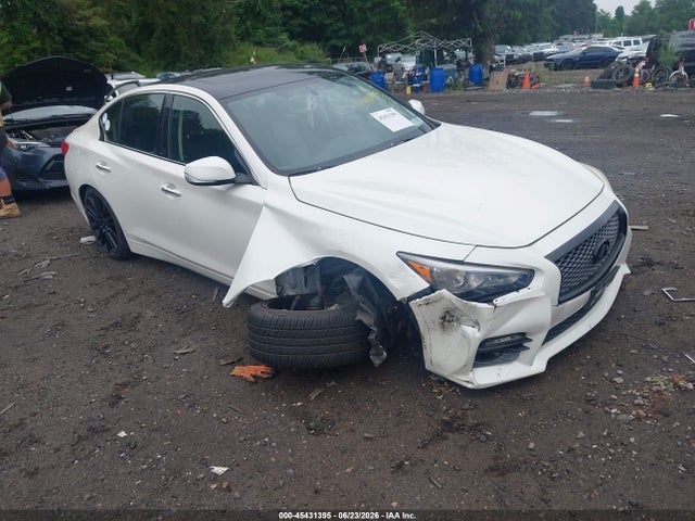 45431395 :رقم المزاد ، JN1FV7AR8GM451412 vin ، 2016 Infiniti Q50 3.0t Red Sport 400 مزاد بيع