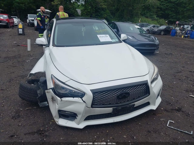 45431395 :رقم المزاد ، JN1FV7AR8GM451412 vin ، 2016 Infiniti Q50 3.0t Red Sport 400 مزاد بيع